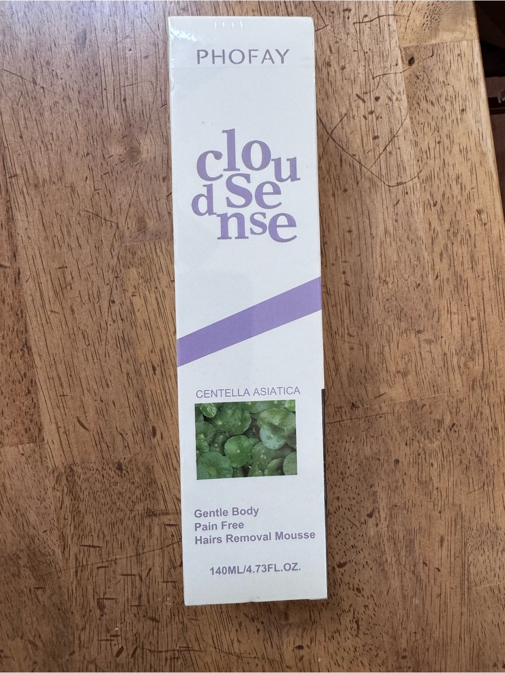 CloudSense Centella Asiatica Gentle Body Hair Removal Mousse -